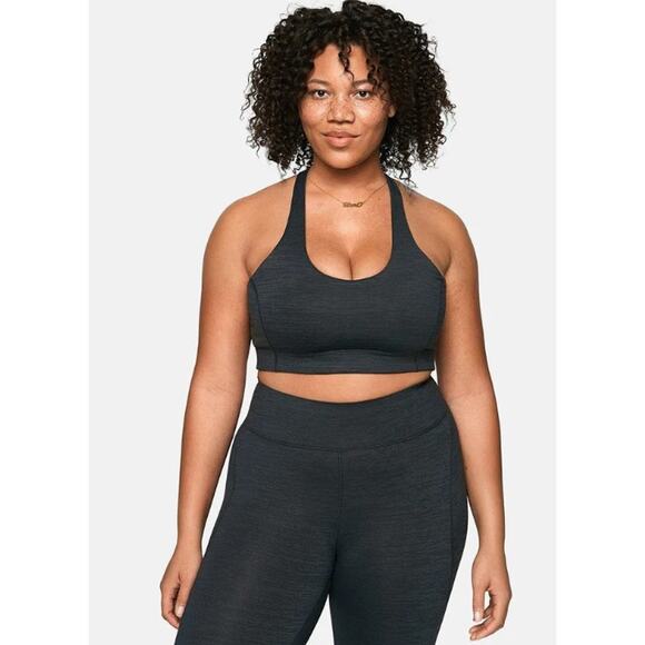 OUTDOOR VOICES Women's Doing Things Bra XXS Saddle Brown Red Racerback NWT - Picture 2 of 9